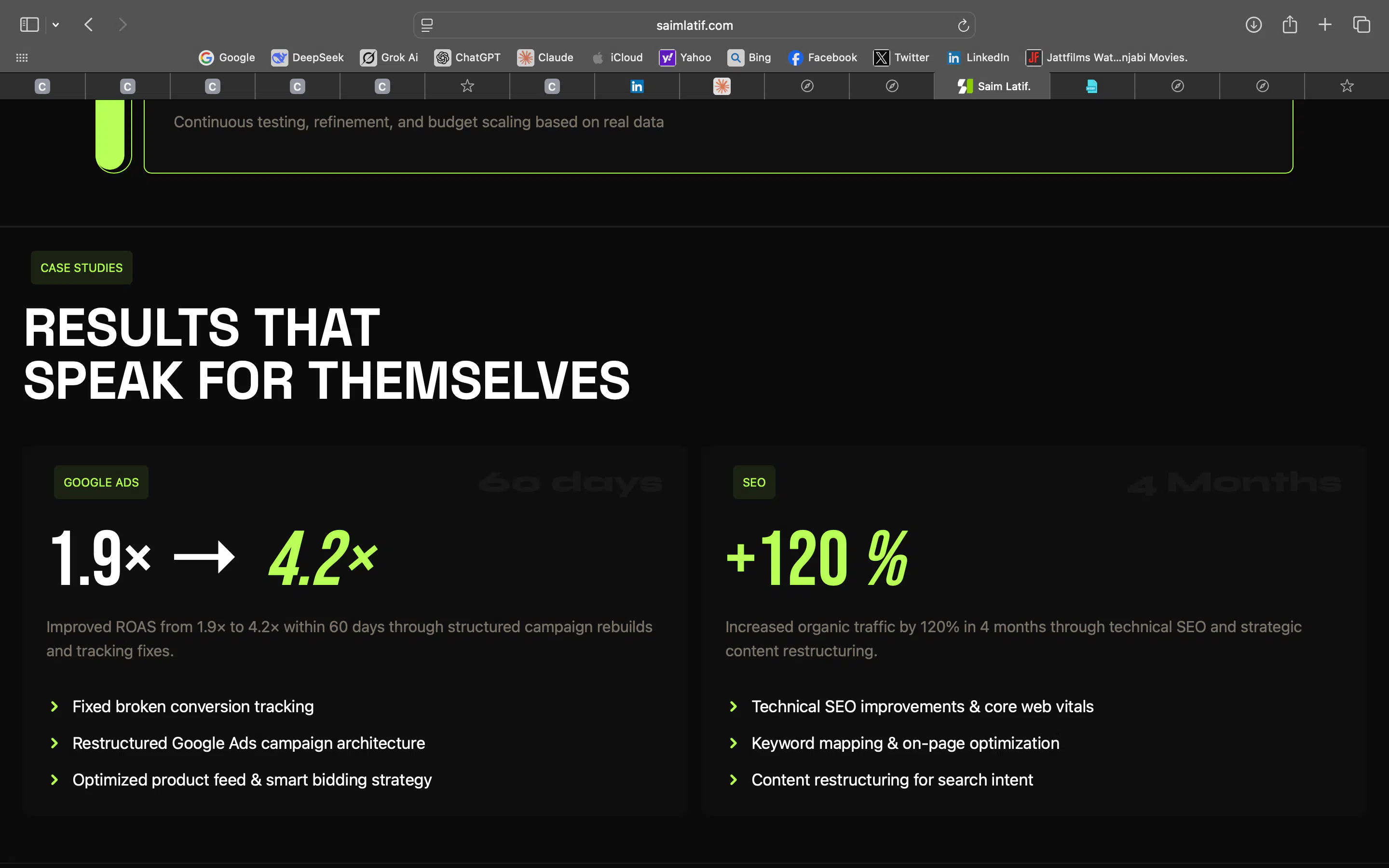 SaimLatif.com Screenshot 5